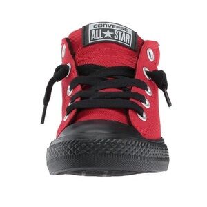 Converse Red and Black All-Star Sneakers